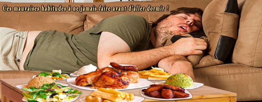 Ces mauvaises habitudes à ne jamais faire avant d'aller dormir !