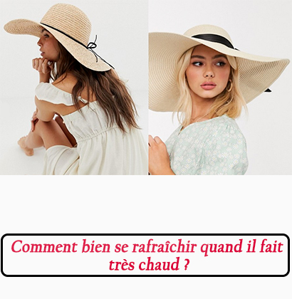 Comment bien se rafraîchir quand il fait très chaud ?