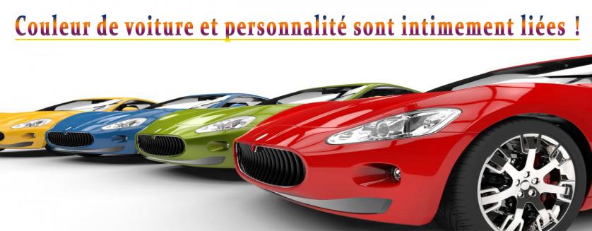 Couleur de voiture et personnalité sont intimement liées !