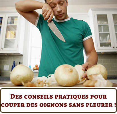 Des conseils pratiques pour couper des oignons sans pleurer !