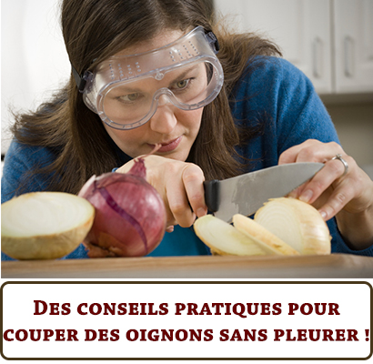 Des conseils pratiques pour couper des oignons sans pleurer !