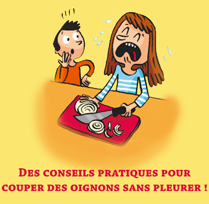 Des conseils pratiques pour couper des oignons sans pleurer !