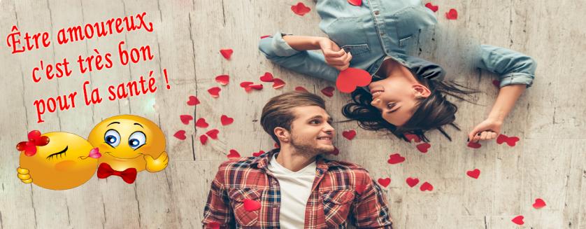 Être amoureux, c'est très bon pour la santé ! 