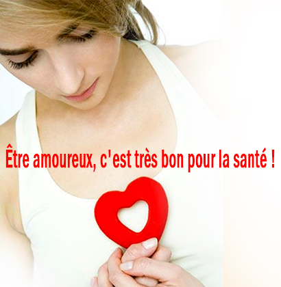 Être amoureux, c'est très bon pour la santé ! 