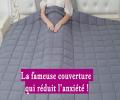 L’entreprise d’ici La Clinique Virtuelle lance une couverture apaisante qui permet de réduire l’anxiété et d’améliorer la qualité du sommeil.