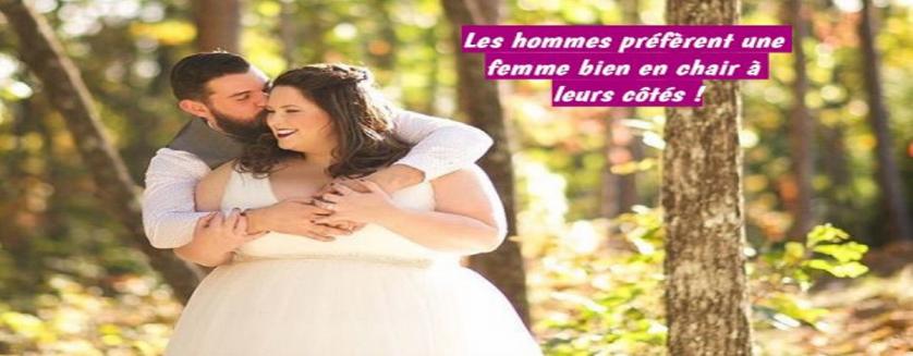 Les hommes préfèrent une femme bien en chair à leurs côtés !