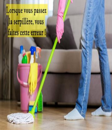 Même si vous enlevez le plus gros avec l’aspirateur, vous devez passer la serpillère pour que tout soit bien propre. Mais est ce que vous le faites correctement ?