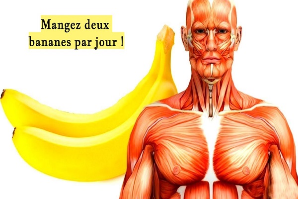 Mangez deux bananes par jour !