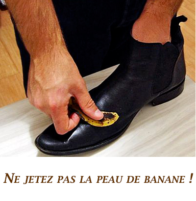 Ne jetez pas la peau de banane !