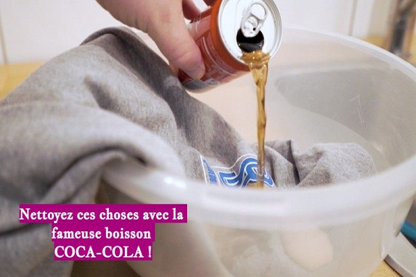 Nettoyez ces choses avec la fameuse boisson COCA-COLA !