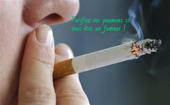 Purifiez vos poumons si vous êtes un fumeur