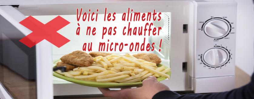 Voici les aliments à ne pas chauffer au micro-ondes !