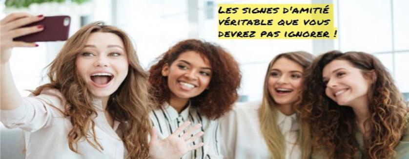 Les signes d'amitié véritable que vous devrez pas ignorer