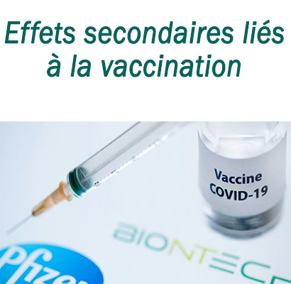 Effets secondaires liés à la vaccination