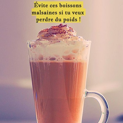 Évite ces boissons malsaines si tu veux perdre du poids !