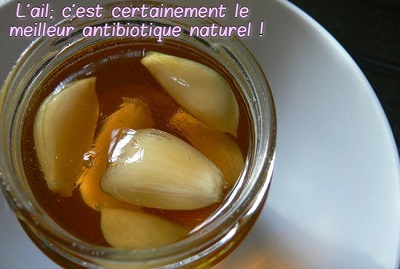 l'ail; c’est certainement le meilleur antibiotique naturel !