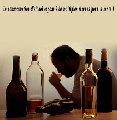 La consommation d'alcool expose à de multiples risques pour la santé !