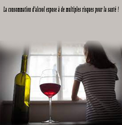 La consommation d'alcool expose à de multiples risques pour la santé !