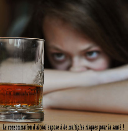 La consommation d'alcool expose à de multiples risques pour la santé !