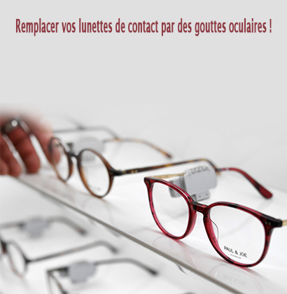 Remplacer vos lunettes de contact par des gouttes oculaires !