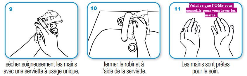 Voici ce que l’OMS vous conseille pour vous laver les mains !