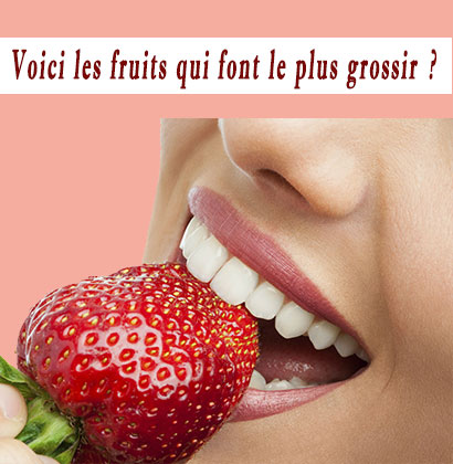 Voici les fruits qui font le plus grossir ?