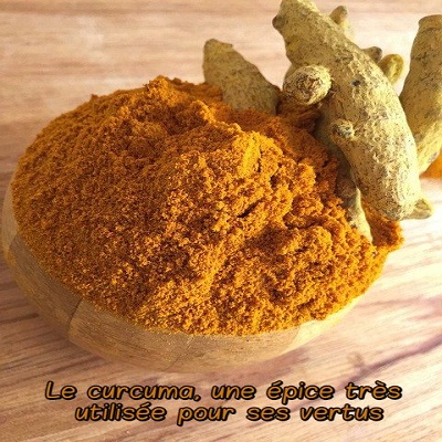 Le curcuma, une épice très utilisée pour ses vertus !