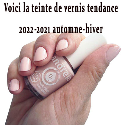 Voici la teinte de vernis tendance automne-hiver 2021-2022