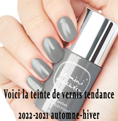 Voici la teinte de vernis tendance automne-hiver 2021-2022